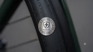 ECE-R75 certification badge for high-speed electric bike tyres suitable for use up to 28mph.